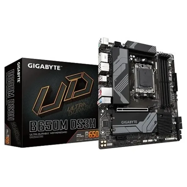 Gigabyte B650M DS3H AMD AM5 DDR5 Micro ATX Anakart