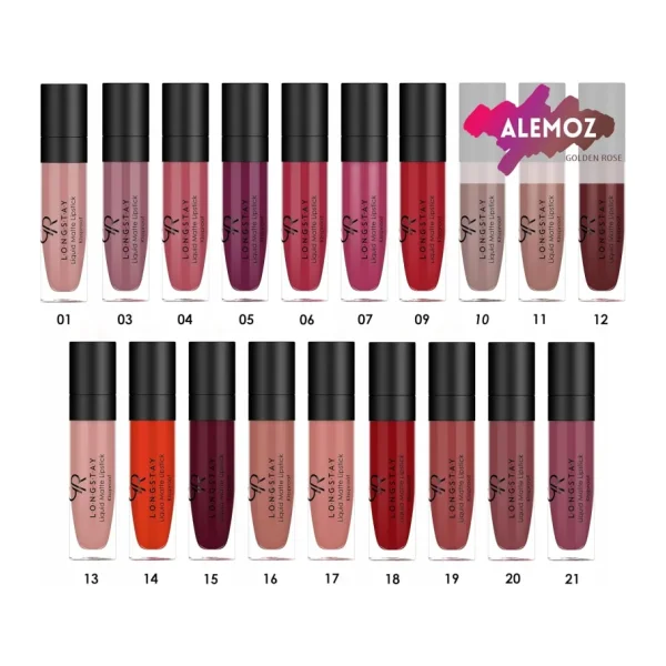 Golden Rose Ruj Longstay Liquid Matte Lipstick 34