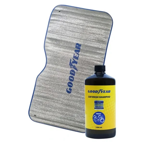 Goodyear Güneşlik ve Oto Şampuan Seti - 1 lt