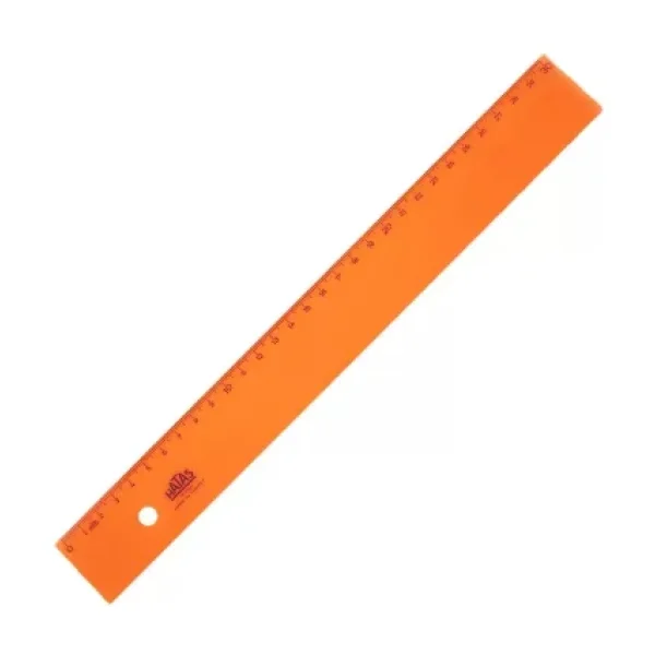 Hatas 0149 30 cm Geniş Plastik Opak Cetvel
