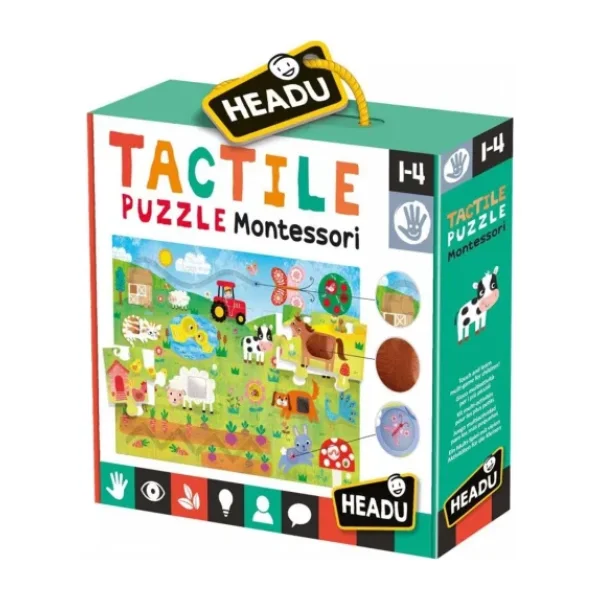 Headu Tactile Puzzle Montessori