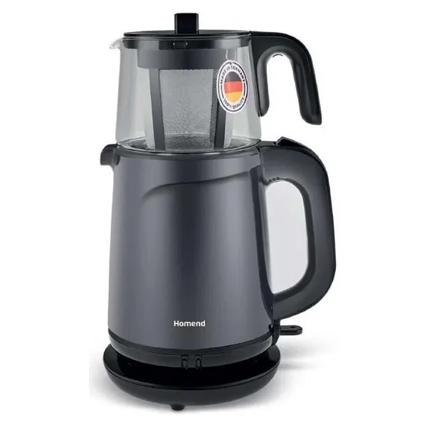 Homend Royaltea 1743H 1800 W Cam Demlikli Çay Makinesi