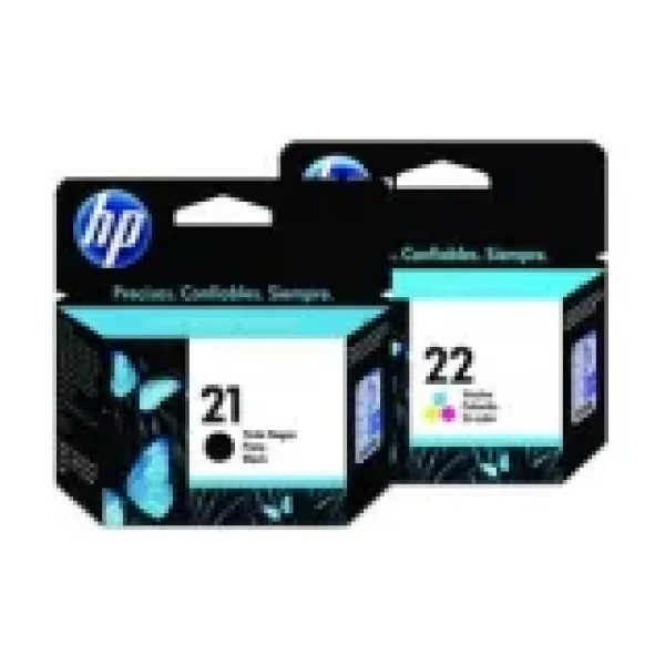 HP 21 SD367AE Renkli + Siyah 2'li Set Kartuş