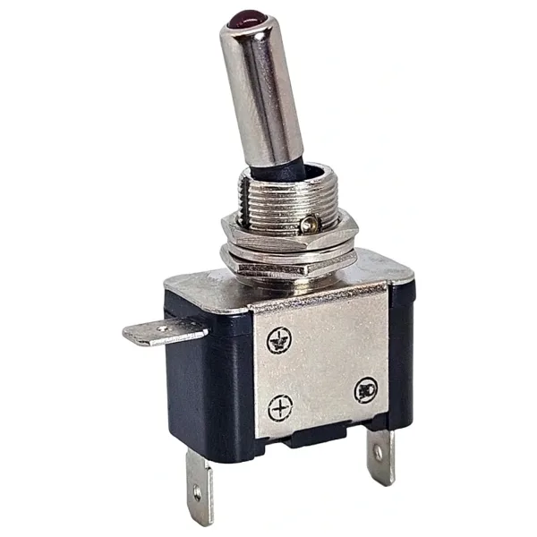 IC-151A Toggle Switch On-Off Işıklı 12V DC 20A ASW-07D