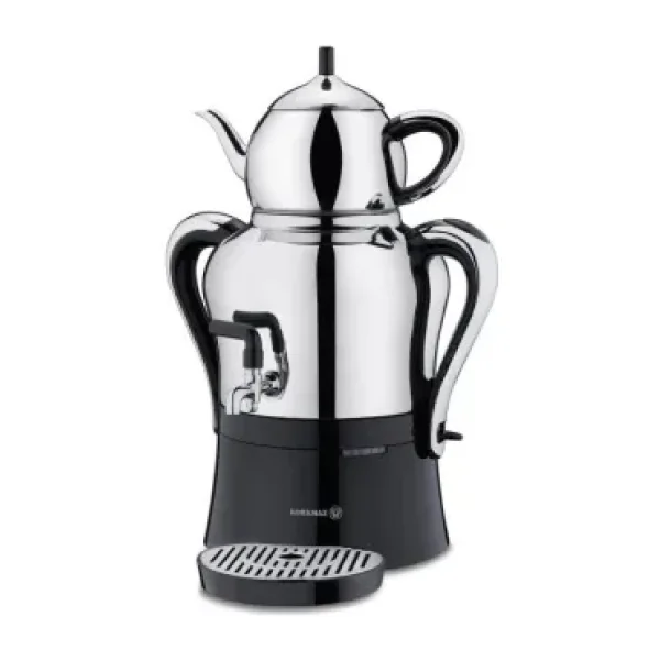 Korkmaz A842 Çaykolik Inox/Krom 2000 W Çelik Semaver