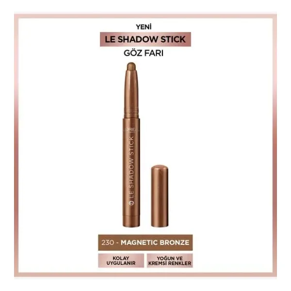 L'Oreal Paris Le Shadow 230 Magnetic Bronze Stick Far