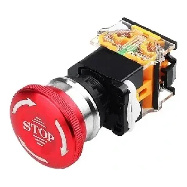 LA38 Metal Acil Stop Butonu