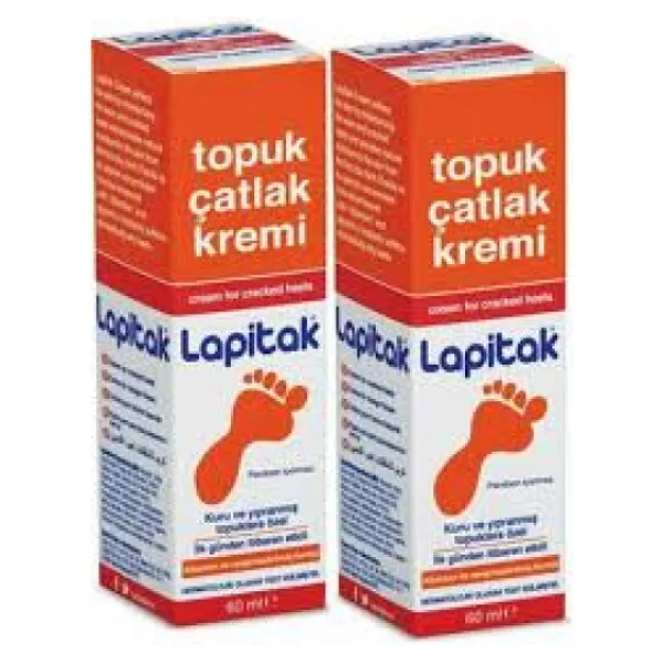 Lapitak Topuk Çatlak Kremi 60 ml 2 Adet