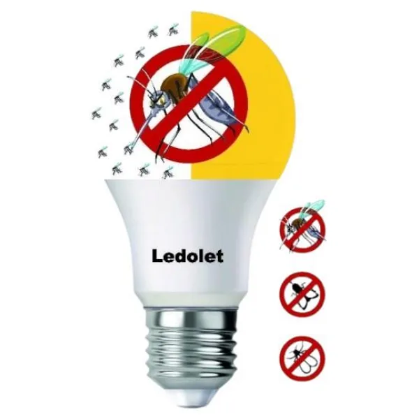 Ledolet Sivrisinek Kovar Ampul E27 Duy 9 Watt Led Ampul