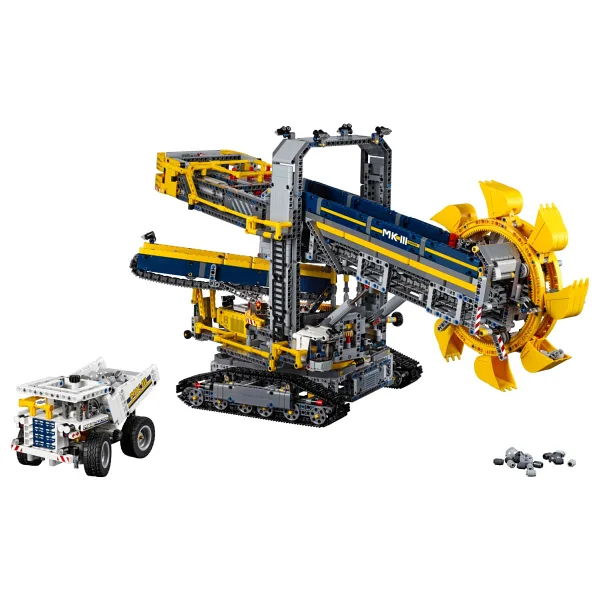 Lego Technic 42055 Küreme Tekerli Ekskavatör