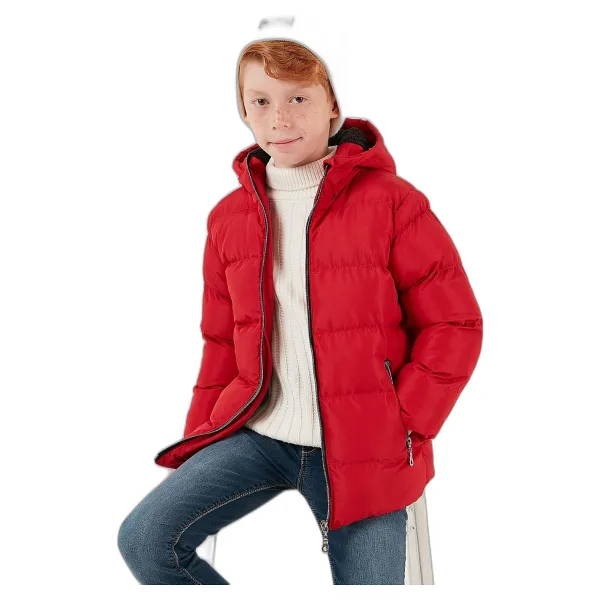 Lela 5761911 İçi Astarlı Kapüşonlu Erkek Çocuk Şişme Mont