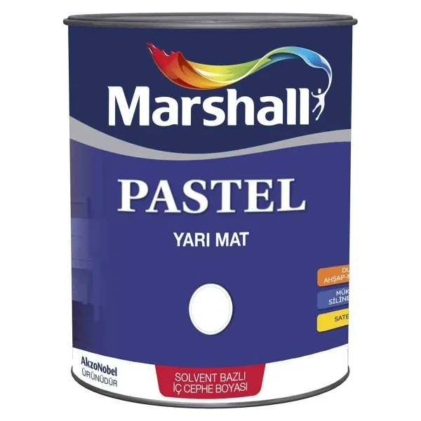 Marshall Pastel Yarı Mat 2.5 Lt İç Cephe Boyası