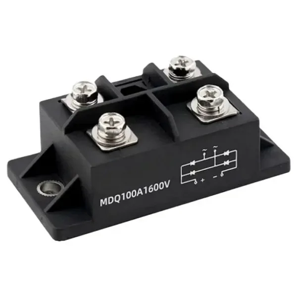 MDQ100-16 100A 1600V Tek Faz Köprü Diyot - Şase Tip