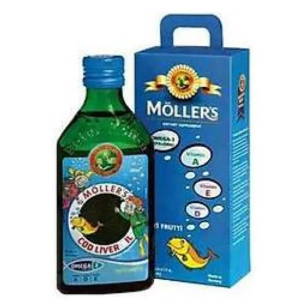 Möllers Omega 3 Tutti Frutti Aromalı Balık Yağı 250 ml Şurup