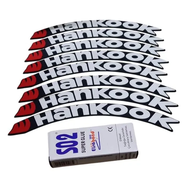 MotoPrime Lastik Yanak Yazısı HANKOOK#