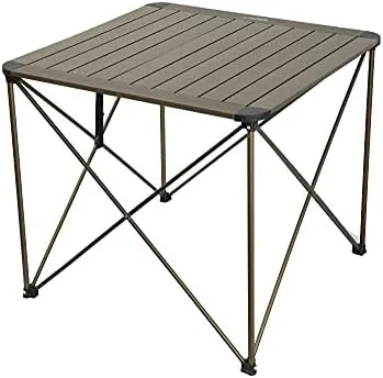 Nurgaz Campout NG-AKMB 70x70 cm Alüminyum Katlanır Kamp Masası