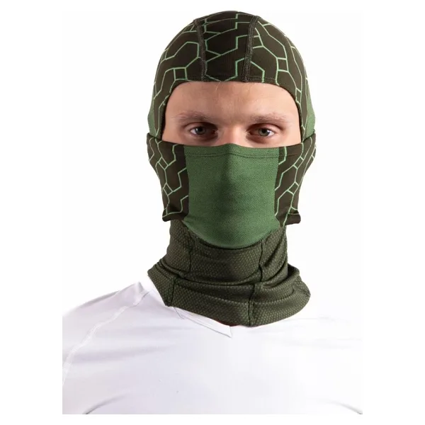 Oil Company Haki Balaklava Termal Kar Maskesi Unisex
