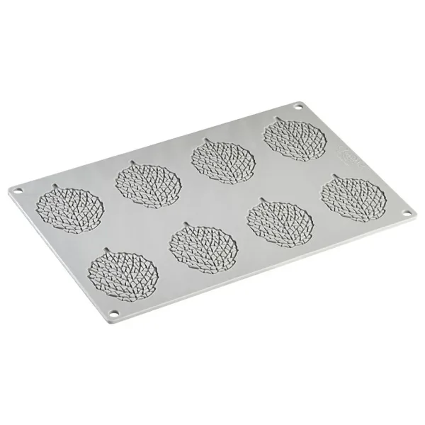 PASTRY PLANET Silikon Dantel Yaprak Tuile Kalıbı