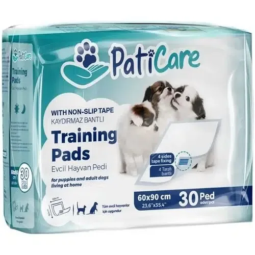 Paticare Köpek Çiş Pedi 60x90 cm 30'lu Yapışkanlı