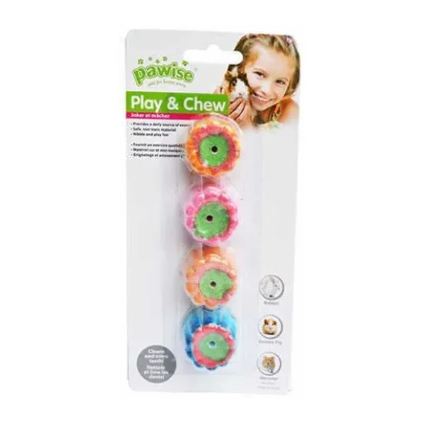 Pawise Yenilebilir Çiçek Kemirme Hamster Oyuncağı 3 Cm
