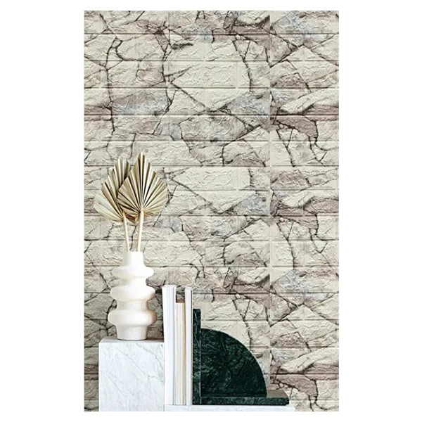 Renkli Duvarlar Kendinden Yapışkanlı Kreatif 70x38 cm Duvar Kağıdı Paneli Nw113