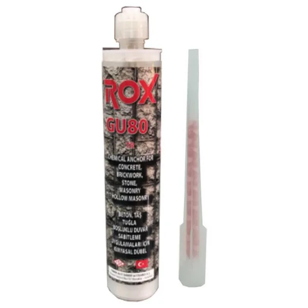 Rox GU80 TR Epoksi Kimyasal Dübel Polyester İçerikli 300 ml
