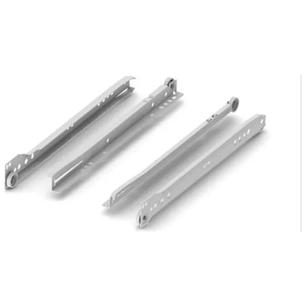 Samet 450MM Beyaz Bantlı Çekmece Rayı 1 Takım