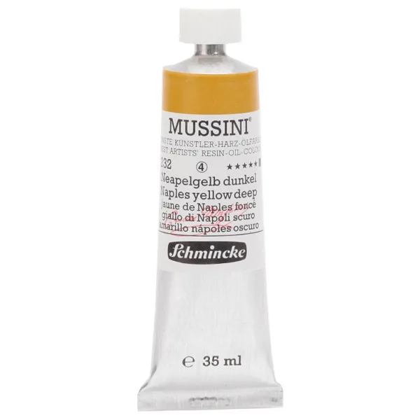 Schmincke Mussini 35 ml 232 Naples Yellow Deep Yağlı Boya