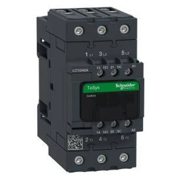 Schneider Electric Tesys TeSys D Kontaktör 3P 40A AC3 220V AC-LC1D40AM7