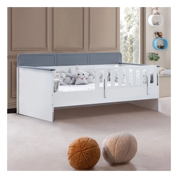 Setay Mobilya Mira Gri 90x190 cm Montessori Karyola