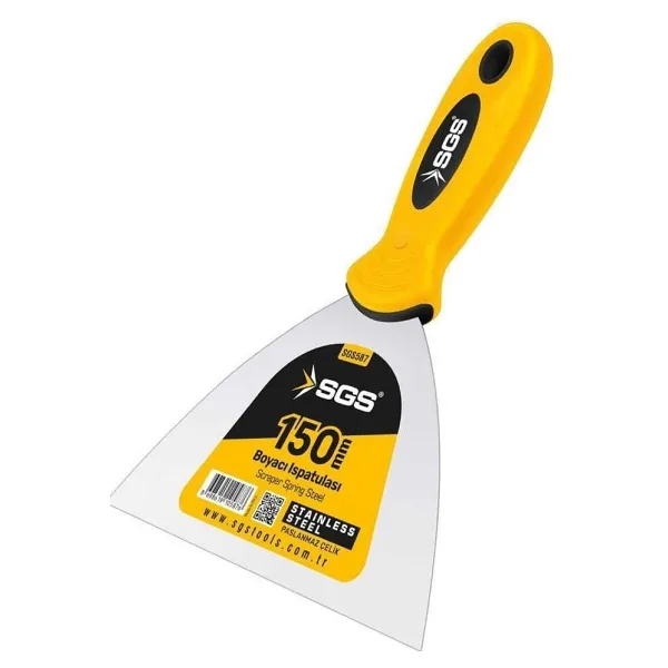 Sgs 587 150 mm Paslanmaz Çelik Spatula