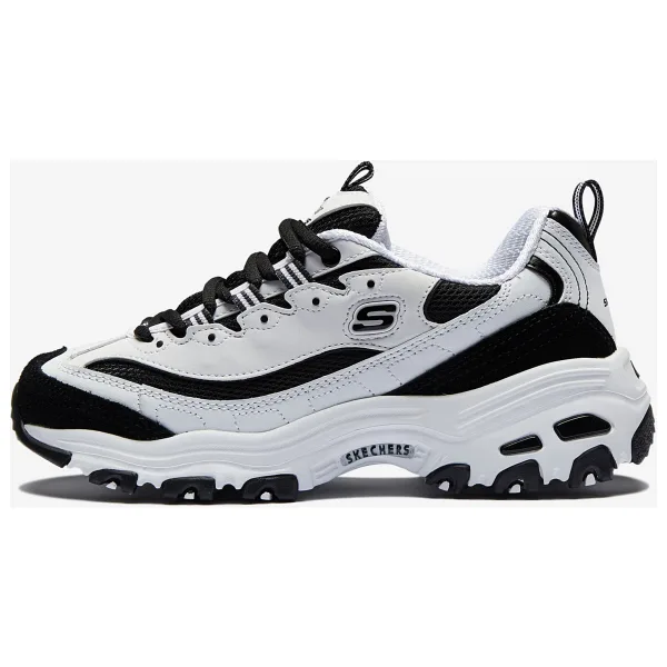 Skechers D'Lites March Forward 13148 WBK Beyaz Kadın Spor Ayakkabı