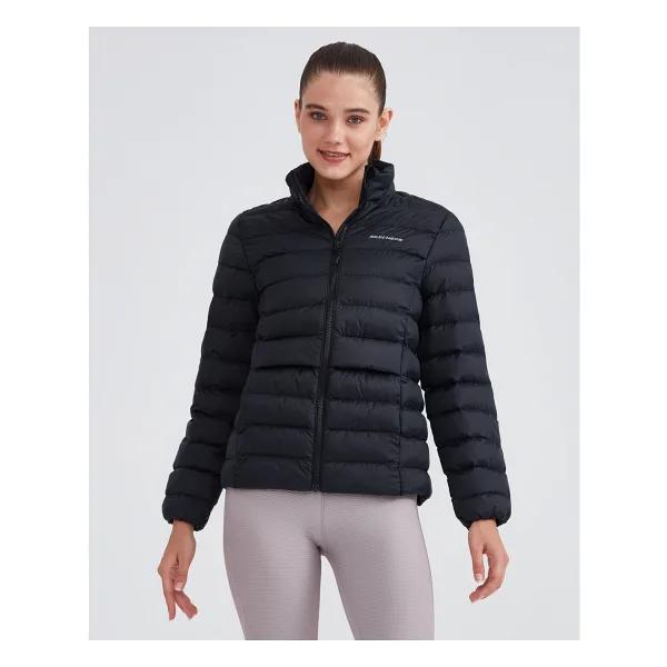 Skechers Outerwear Pop Up S231240-001 Siyah Kadın Şişme Mont