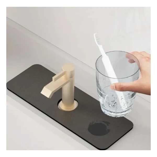 Su Emici Sihirli Lavabo Kenar Matı 38x13cm (5477)