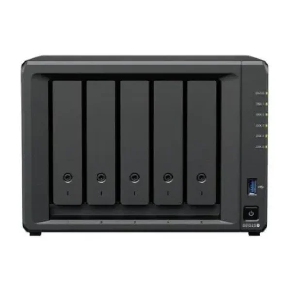 Synology DS1525 Plus Ryzen V1500B 32GB Ram- 5-Diskli Nas Server (Disksiz)