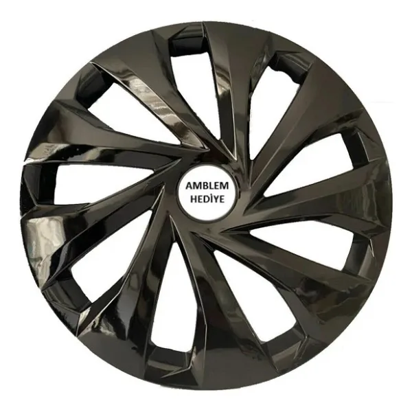Toyota 14 İnç Jant Kapağı Siyah Kırılmaz 4 Adet 4810Syhtoyota