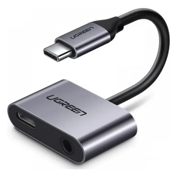 Ugreen 50596 Type-C 3.5 mm Kulaklık ve Şarj Dönüştürücü