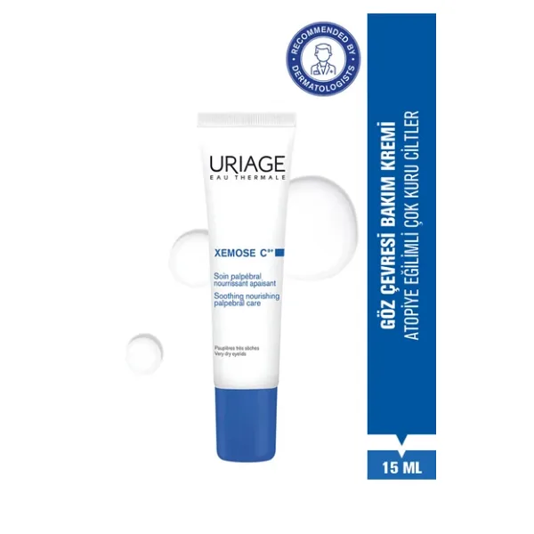 Uriage Xemose C8+ Atopiye Eğilimli Ve Çok Kuru Ciltler İçin Göz Çevresi Bakım Kremi 15 Ml