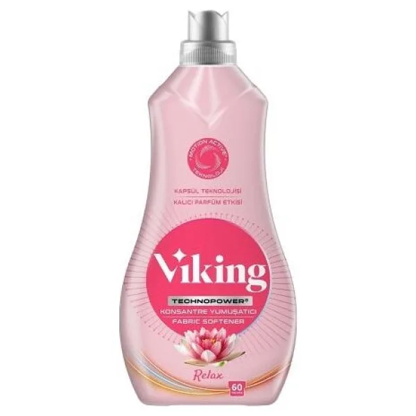 Viking Technopower Relax Konsantre Yumuşatıcı 60 Yıkama 1.44 lt