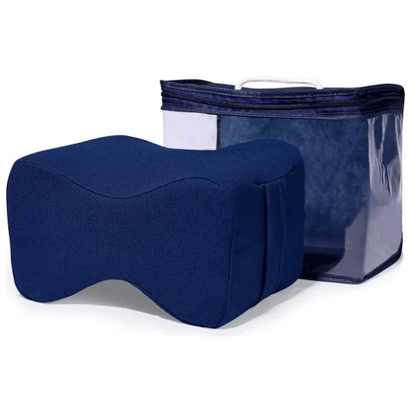 Viscotex Visco Ortopedik Diz Arası Yastık 25X20/15 Cm, Lacivert - 20 x 20 cm