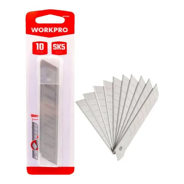 Workpro Wp212002 18 Mm 10'lu Maket Bıçağı Ucu