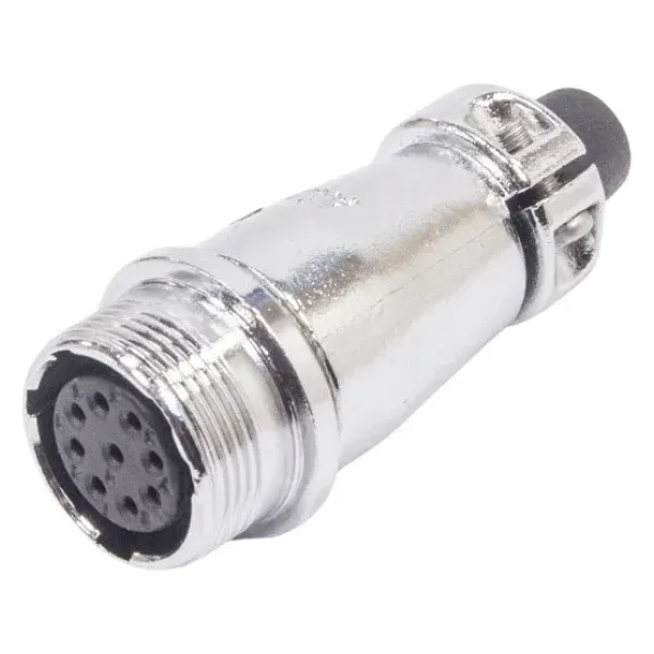 WS16 9 Pin 16mm Su Geçirmez Konnektör - Dişi