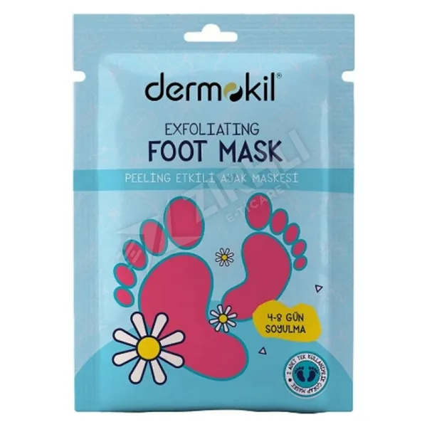 2 Adet Dermokil Soyulabilir Peeling Etkili Ayak Maskesi 30 ml