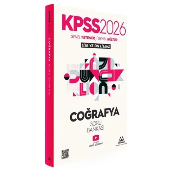 2026 KPSS Coğrafya Soru Bankası