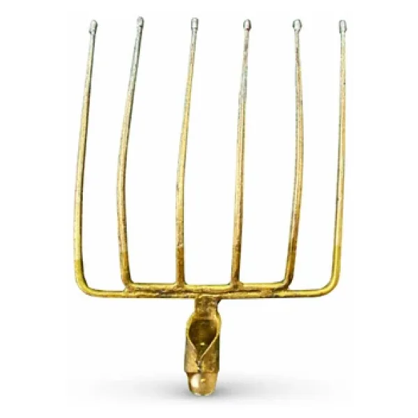 6 Dişli Metal Dirgen 38 Cm - Güçlü Yapı, Uzun Ömürlü Bahçe Yardımcısı Pancar Dirgeni