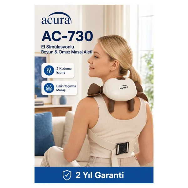 Acura AC-730 Isıtmalı Masaj Aleti
