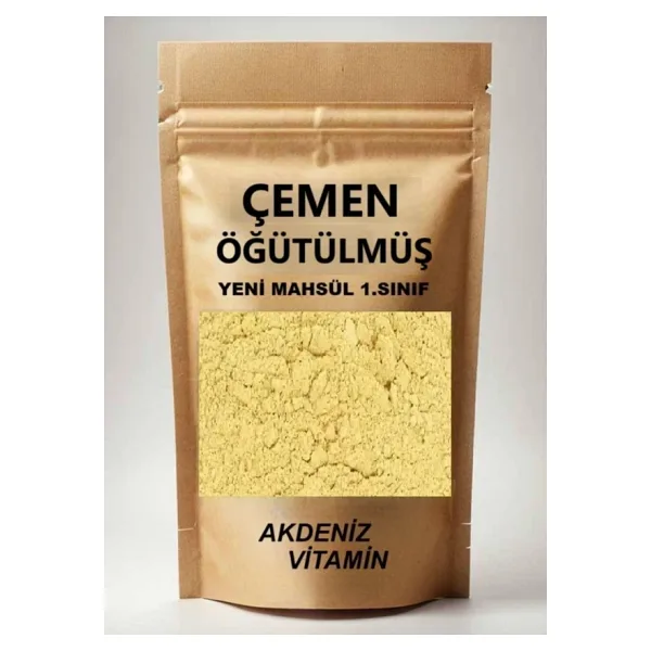 AKDENİZ VİTAMİN Öğütülmüş Toz Çemen 120 gr