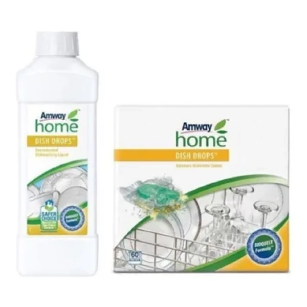 Amway Bulaşık Makinesi Için Tablet Deterjan Ve Dısh Drops Ve Bulaşık Sıvı