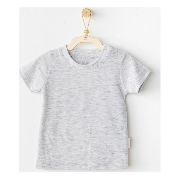 AndyWawa Casual AC25971 Gri Bebek Tişört