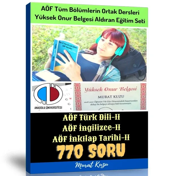 AÖF Tüm Bölümlerin ORTAK Dersleri-2